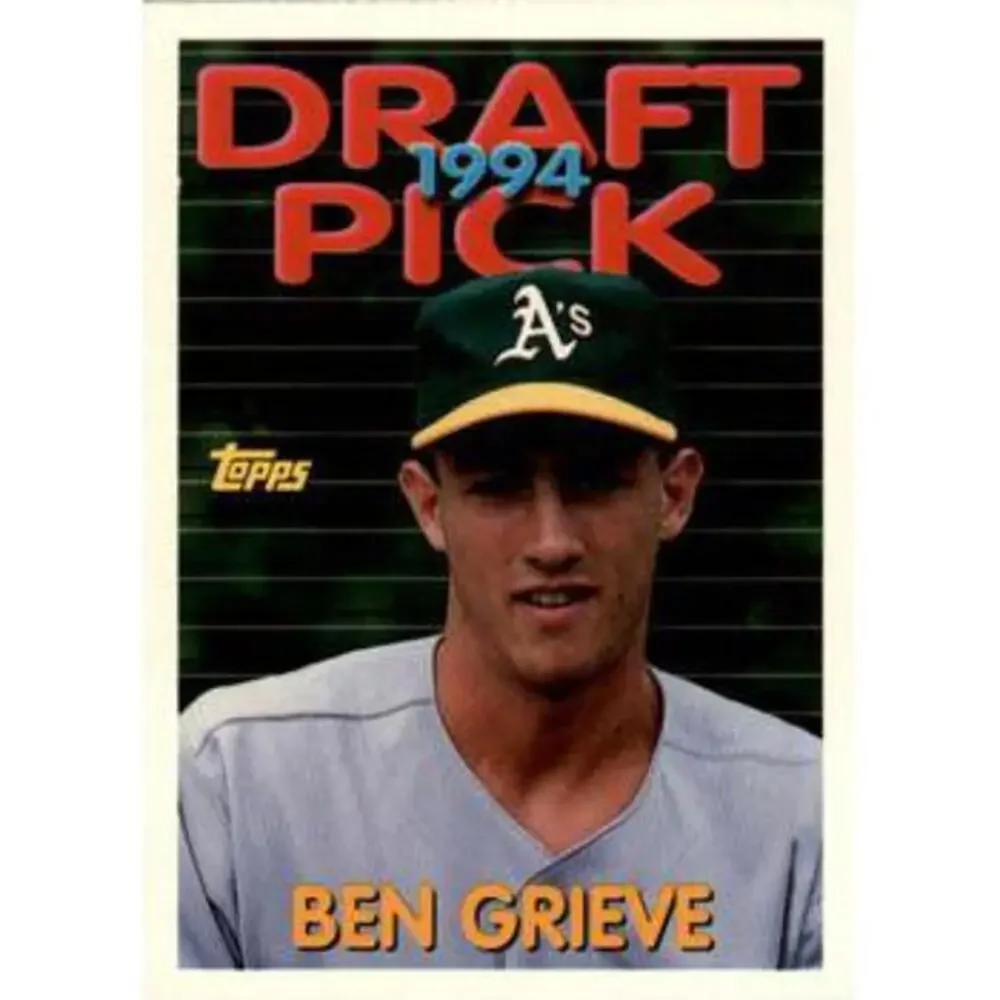 1994 Topps Traded Ben Grieve DPK, RC 44T Oakland Athletics